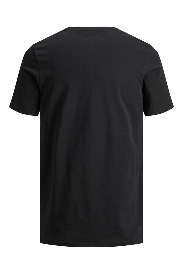 JJEORGANIC BASIC TEE SS O-NECK NOOS Black - 8