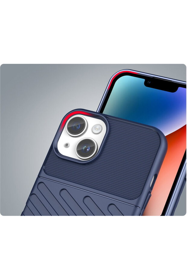 Thunder Case iPhone 14 Plus blue armored case - 6