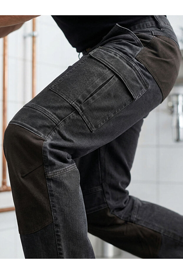 Robust Lycra Work Trousers - 4