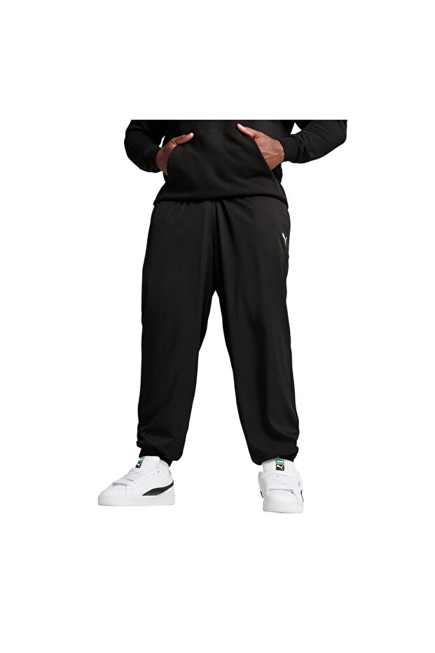 682622-01 Ess Woven Pants Erkek Eşofman Altı Siyah