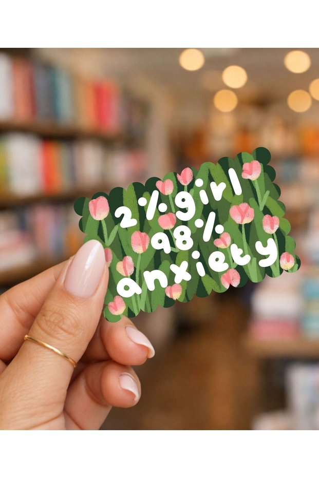 Tekli Sticker - Anxiety