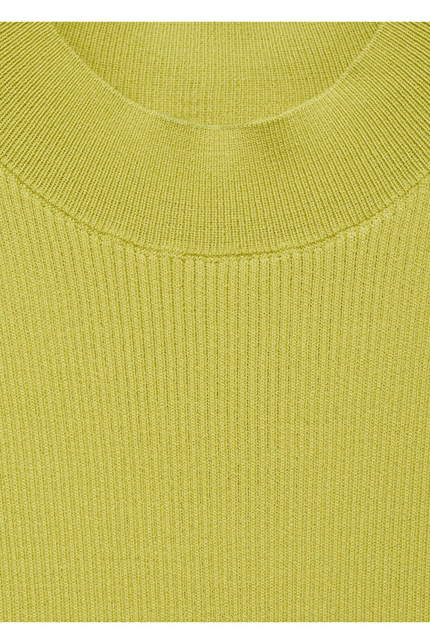 Bluse aus Rippstrick - 8