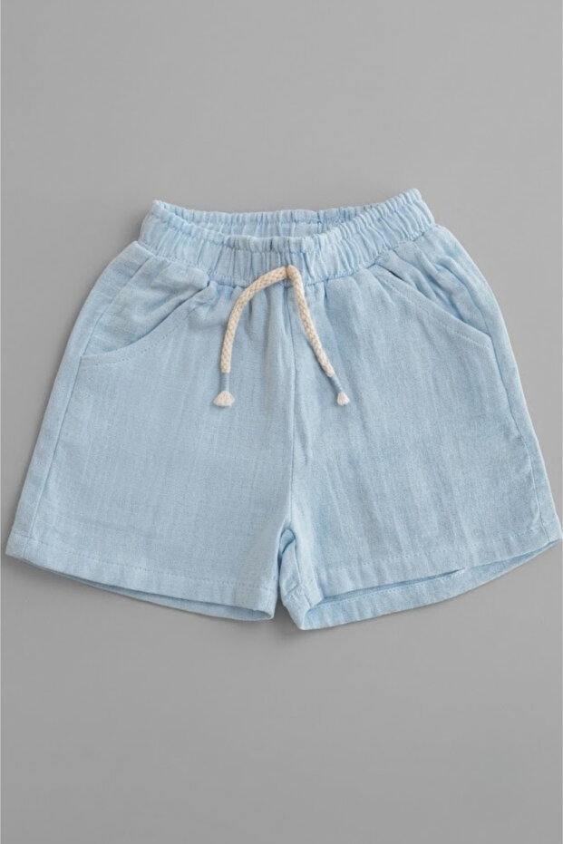 Boy's 100% Cotton Muslin Comfortable Cut Shorts