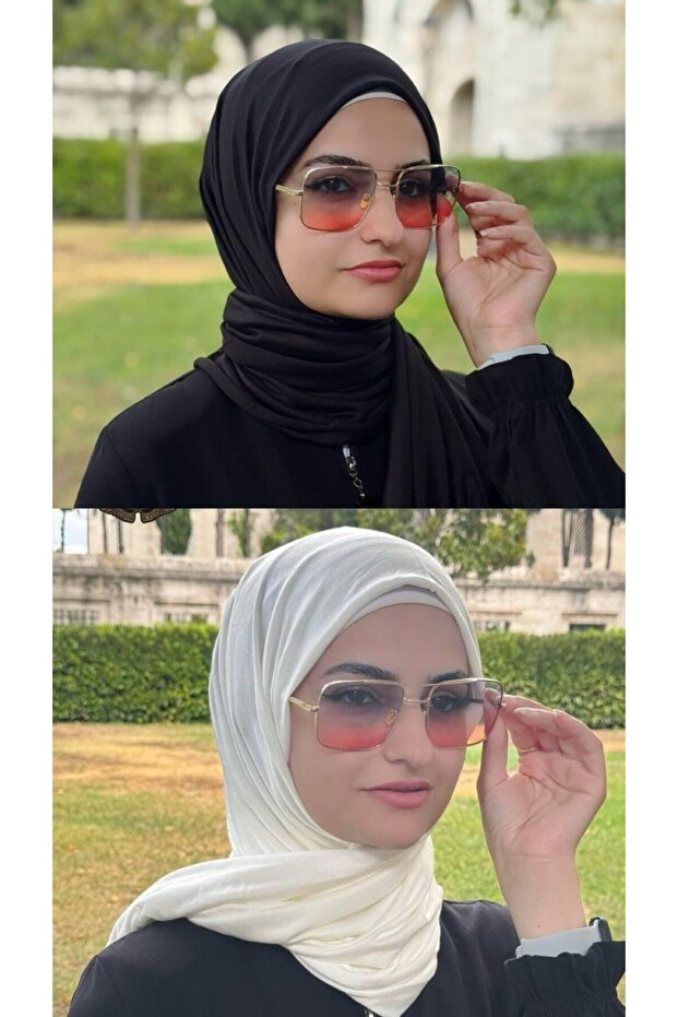 قطعتان من الشال القطني الممشط العادي