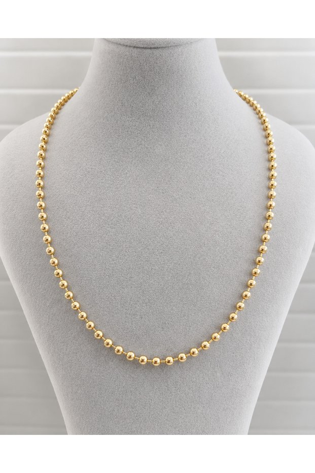 Gold Top Chain Necklace Stainless Steel Women's Necklace | Does Not Darken or Fade | Minimal Stylish Daily Use