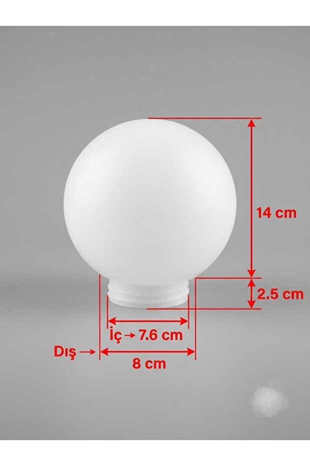 مصباح على شكل البطيخ من 232Lamp - مصباح بلاستيكي للحمام والمرحاض والجدار والسقف، 15 قطعة