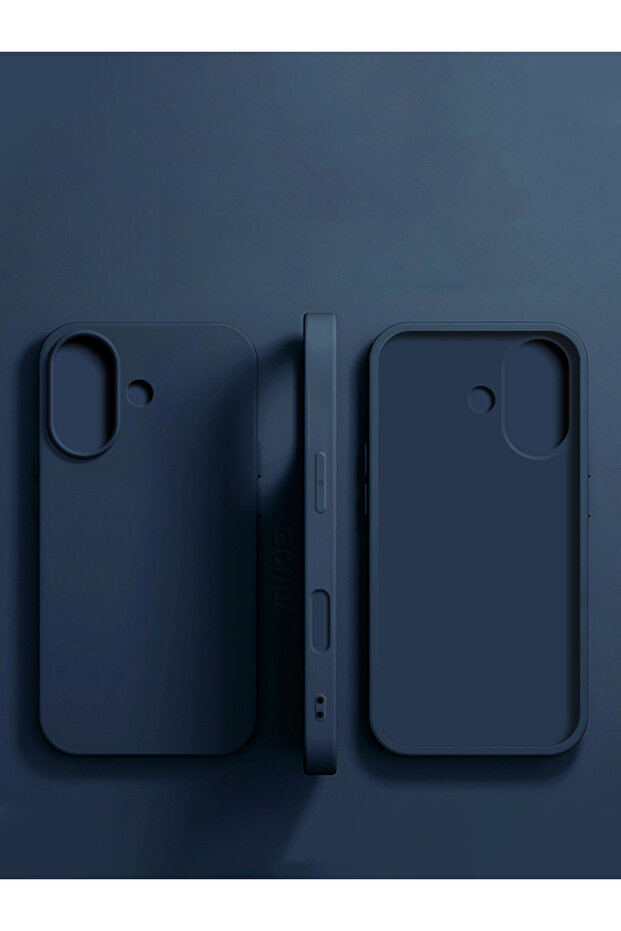 iPhone 13 Pro Dark Blue Luxury Silicone Case for iPhone 17 16 14 12 11 13 15 Pro Max Fashion Shockpr