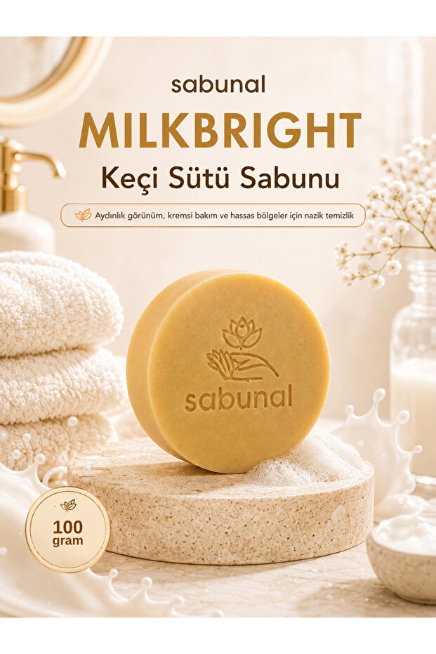 Goat Milk Soap Brightening Special Area Darkening Color Equalizer Natural Care 100 Gr