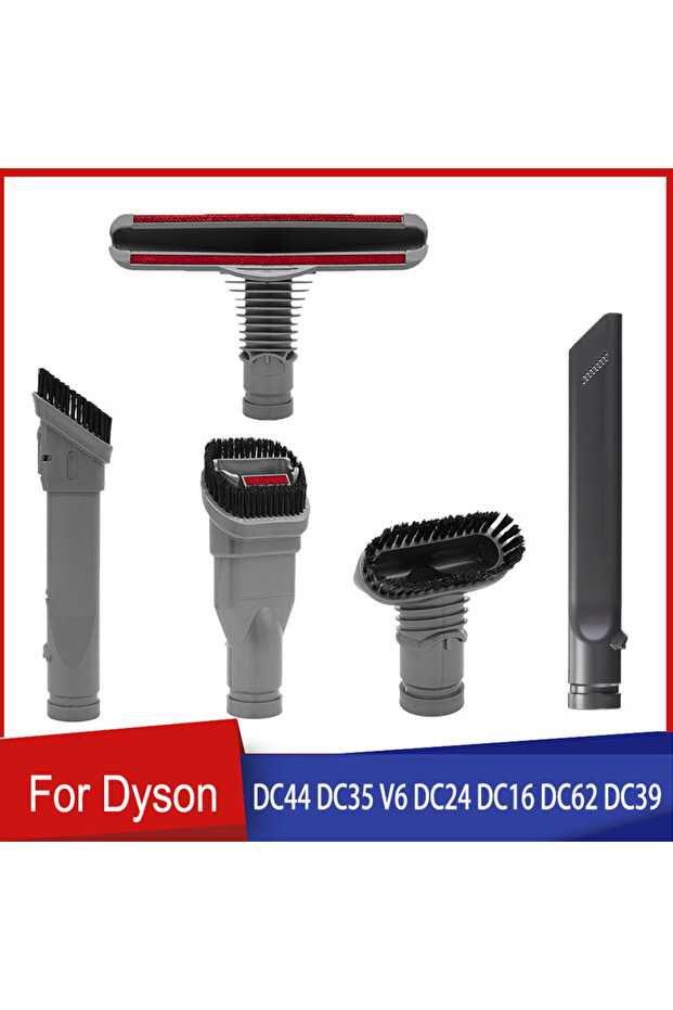 5pcs Vacuum Attachment for Dyson V6 DC30 DC31 DC34 DC35 DC39 DC41 DC44 DC45 DC52 DC58 DC59 DC61 DC62