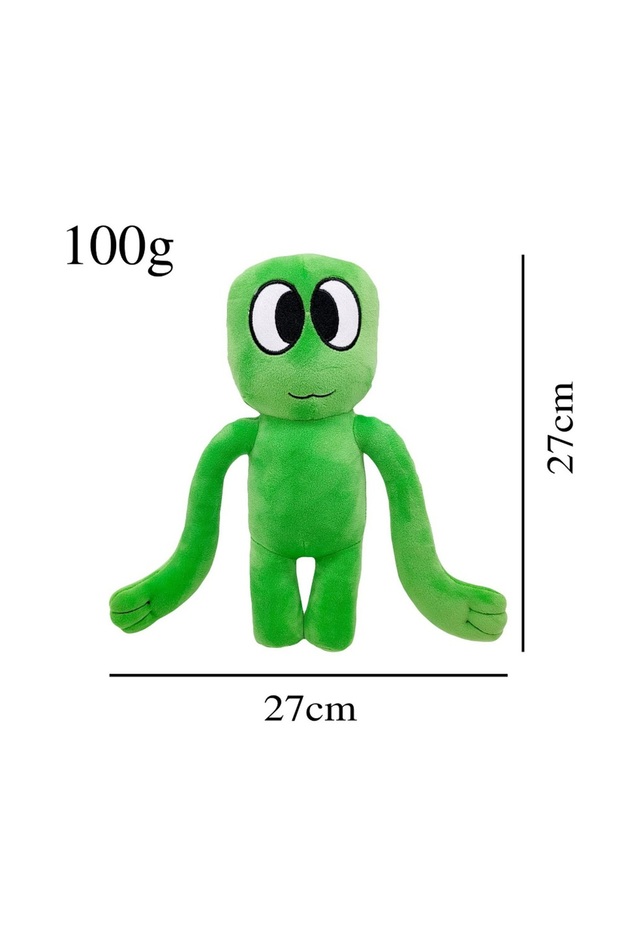 MINISO CRIMSON Rainbow Friendsed Kawaii Monster Plush Toy Stuffed Doll Cartoon Game Puppet Role Play