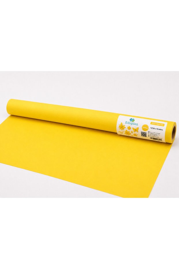 Eduplan Poster Paper Roll 1218x15M SUNSHINE YELLOW