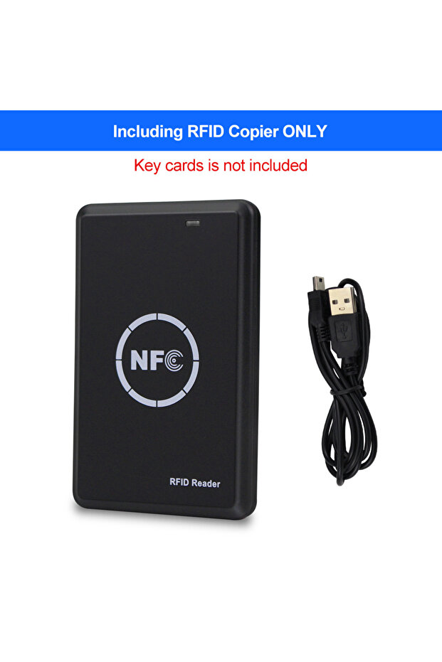 ناسخة RFID فقط قارئ بطاقات ذكية NFC كاتب ناسخة / مكررة RFID 125 كيلو هرتز 13.56 ميجا هرتز برنامج USB