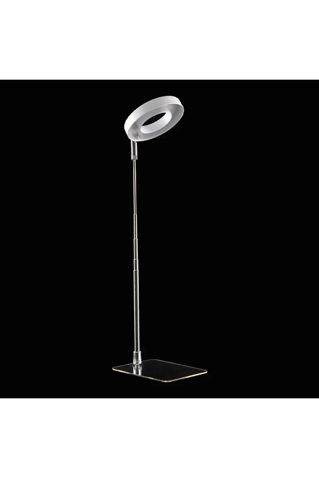 مصباح نمو النباتات على شكل حلقة ملاك داخلية مع قاعدة LED USB مع مؤقت تشغيل/إيقاف 2/4/8 ساعات، USB 5 فولت، ارتفاع قابل للسحب