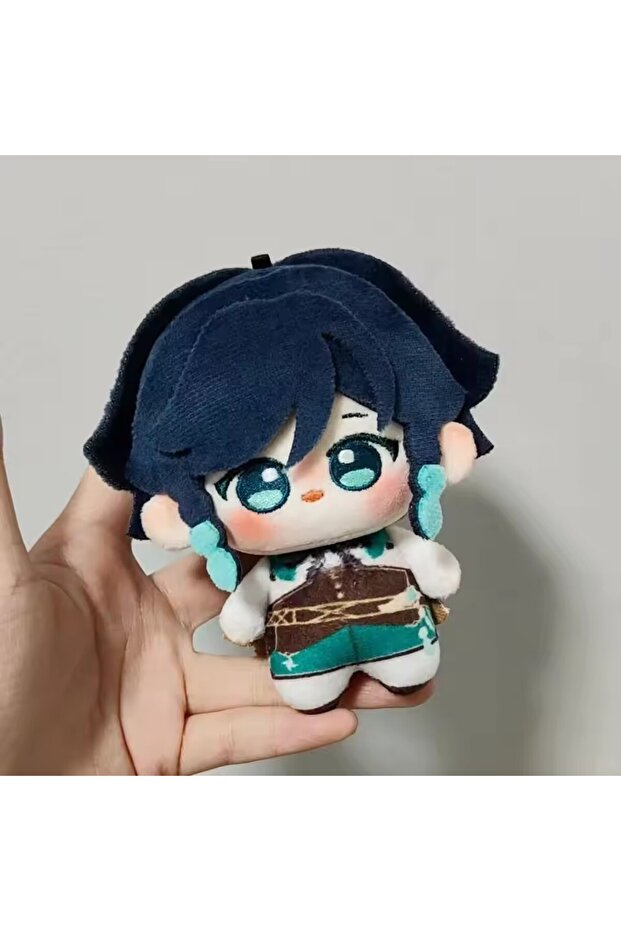 10cm only doll 10cm Genshin Impact Venti Cute Print Cotton Doll Adorable Plush Doll Backpack Hanger