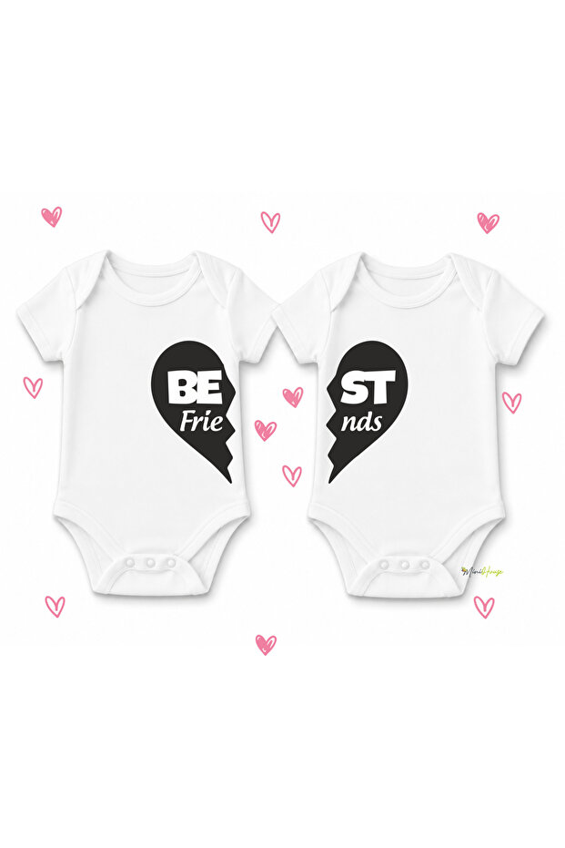 Twin Baby Twin Baby Bodysuit Set of 2