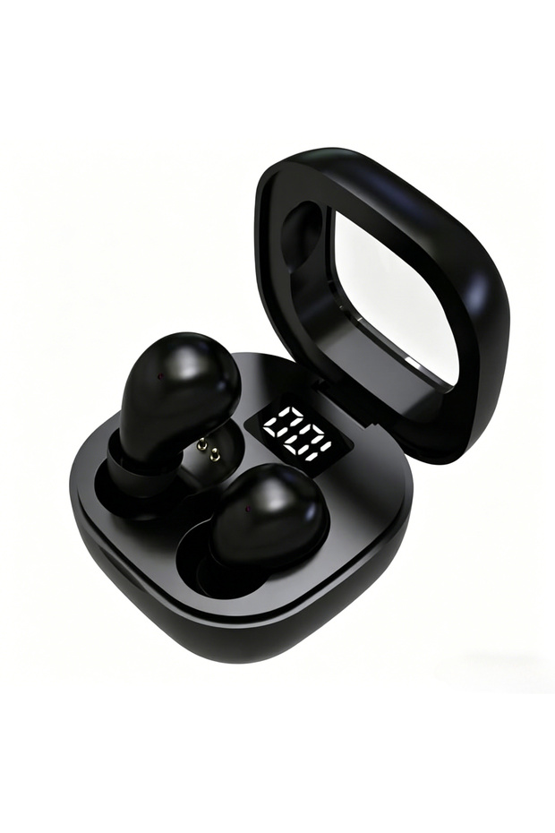 Black SK19 Mini Invisible Earphones TWS Earbuds Bluetooth 5.3 Wireless Headphone HIFI Stereo Sound N