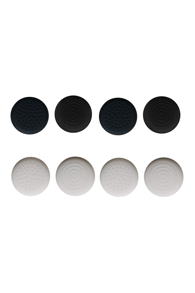 black-white Controller Thumb Stick Grip Cap Replacement Silicone Joystick Cap VR Accessories for Met