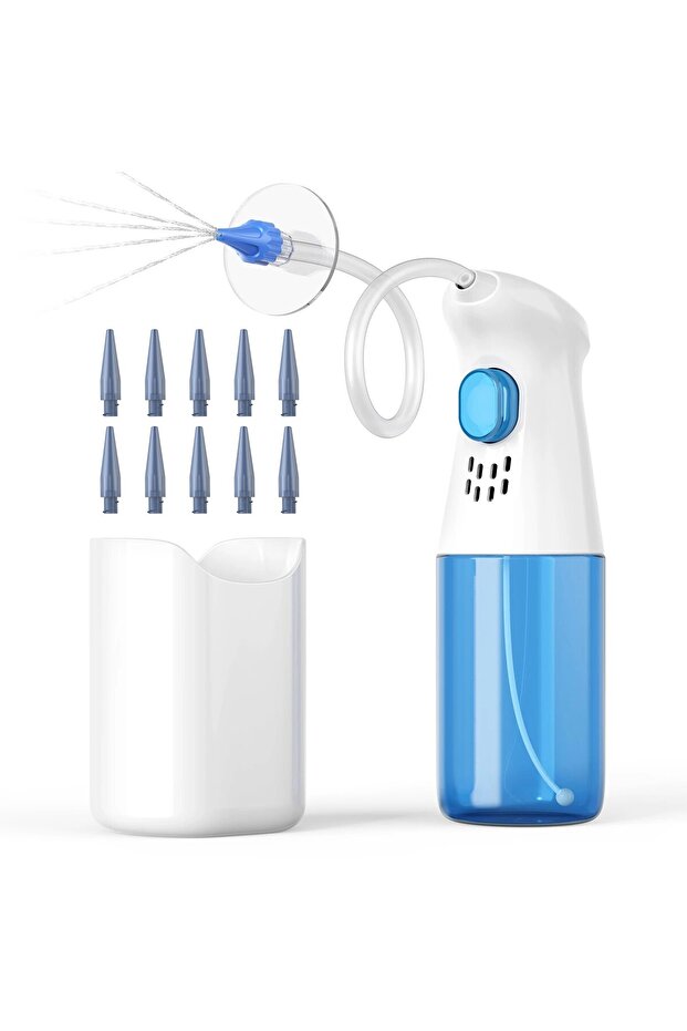 E20 Blue Ear Wax Removal Manual Ear Cleaner Water Cleaner Earwax Remover Kit Ear Irrigation Flushing