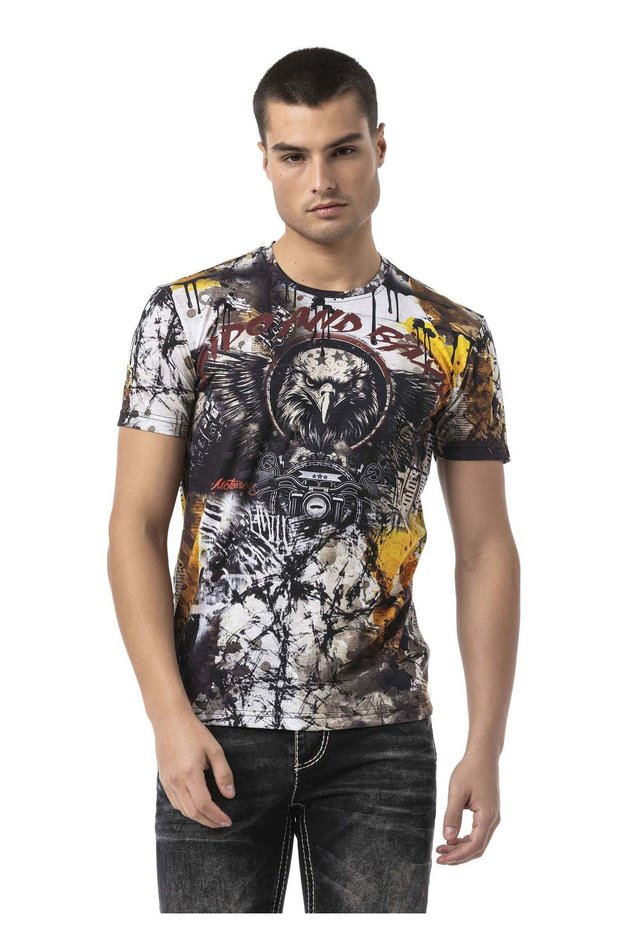 Men's Polo Collar Regular Fit Short Sleeve Cotton T-Shirt Ct825