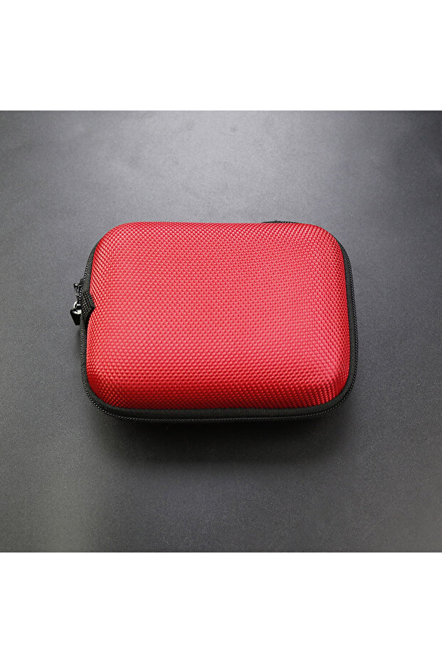 Red JCD Hard Case Travel Carrying Protector Bag For Gameboy Advance SP Carry Protective Cover Storag