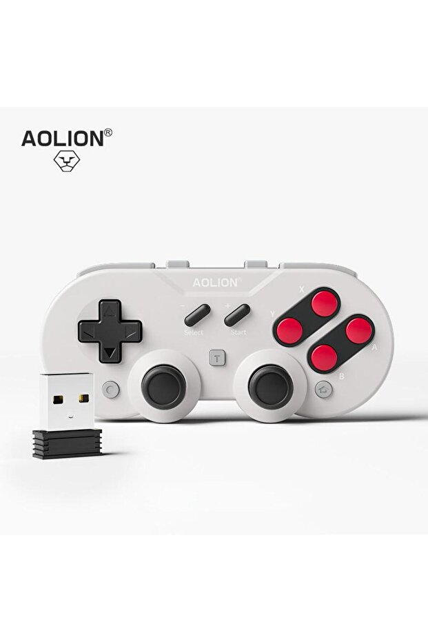 B AOLION Wireless Bluetooth Gamepad Controller Hall Joystick for Windows Android Mac iOS Nintendo Sw