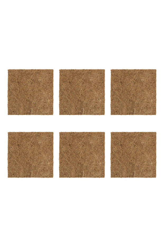 6pcs 20X20cm 2/3/6pcs Reusable Hen Nest Pads Coconut Fiber Washable Chicken Egg Cushions Warm Nestin