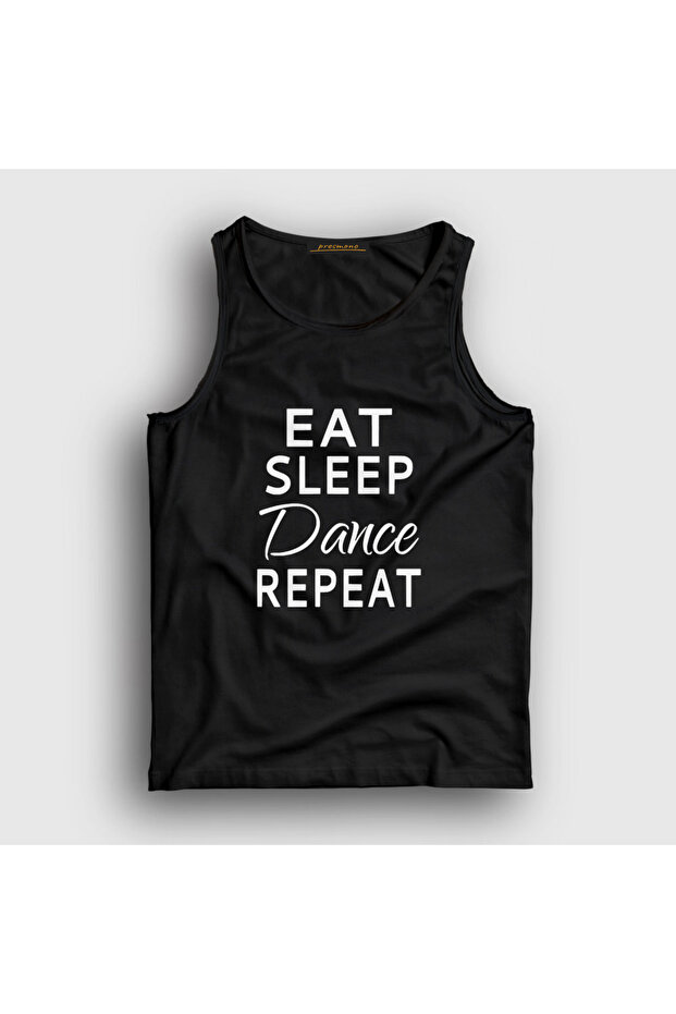 قميص رياضي أسود للجنسين من نوع Eat Sleep Dance Repeat Gift Dancer 464289tt