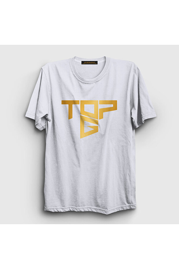 Unisex White Logo Topg Andrew Tate T-Shirt 448687Tt