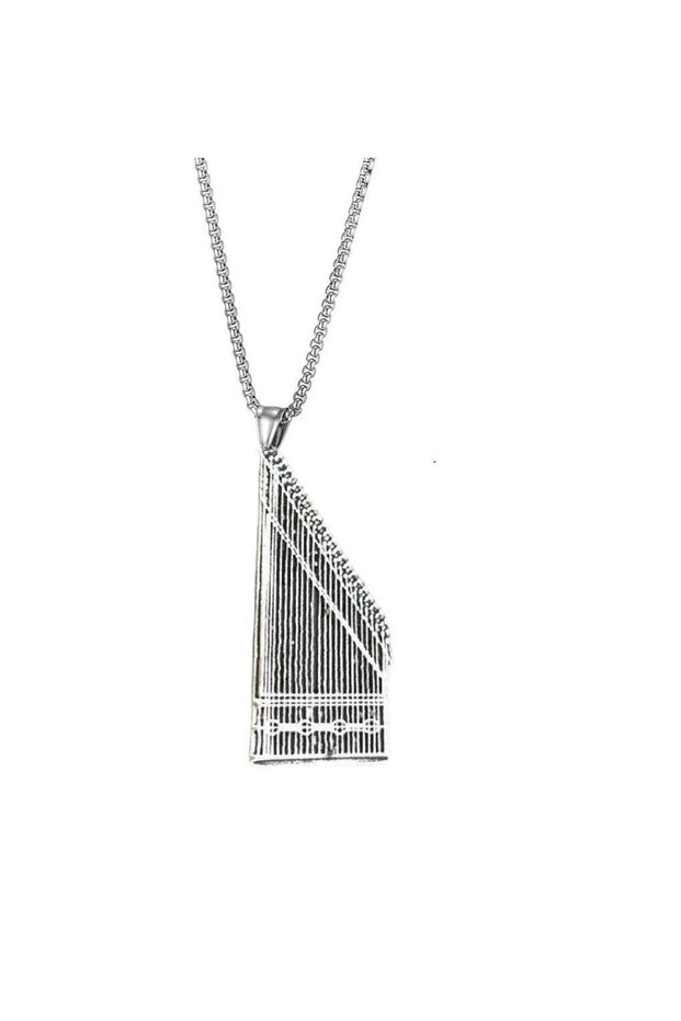 Law Instrument Music Necklace
