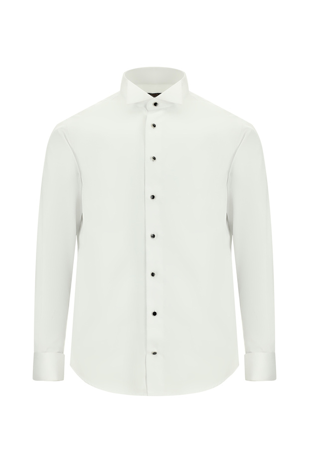 Ata Yaka Slim Fit Non-Iron Cotton Shirt