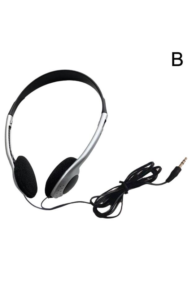 A Portable Headphones Personality Retro Nostalgic Headset Black Fashion Style Headset Over Ear Earb.