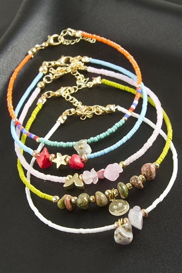 Mixed Miyoki Bead Bracelet - Ebruli