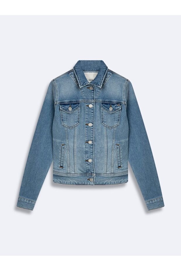 Dean X Regular Denim Mid Indigo Jacket