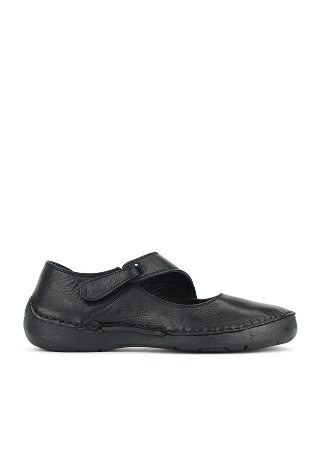 , Women's Genuine Leather Shoes 16119Z44407 Black