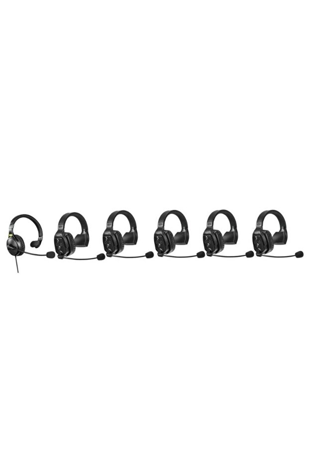 Complete intercom solution WiTalk WT6S6xbat, 6 pers., Full-Duplex 1.9GHz - 2