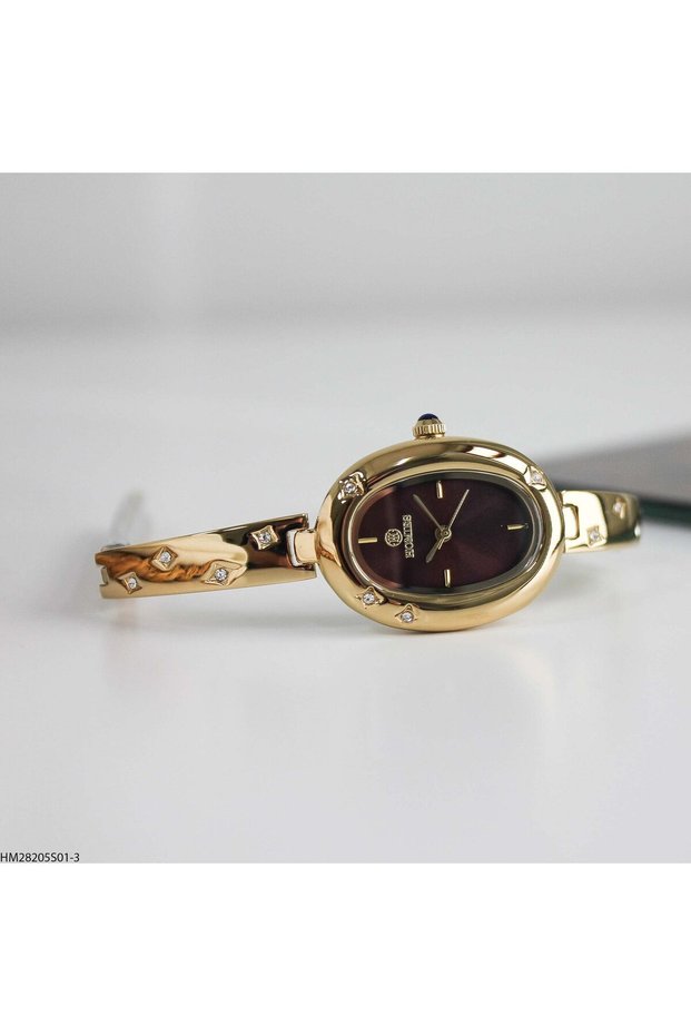 Hm28205S01-3 Women Wrist Watch with Steel Cord