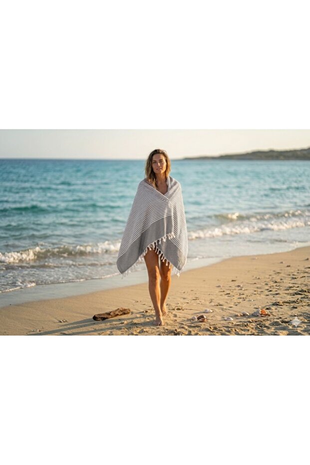 Cut Diamond Beach Peshtemal, Beach Pool Peshtemal, Cotton 90 X 180 cm Peshtemal