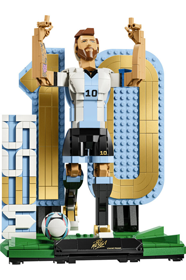 Lionel Messi - Football Legend 43015 - 12+ Creative Toy Building Set (958 Pieces)