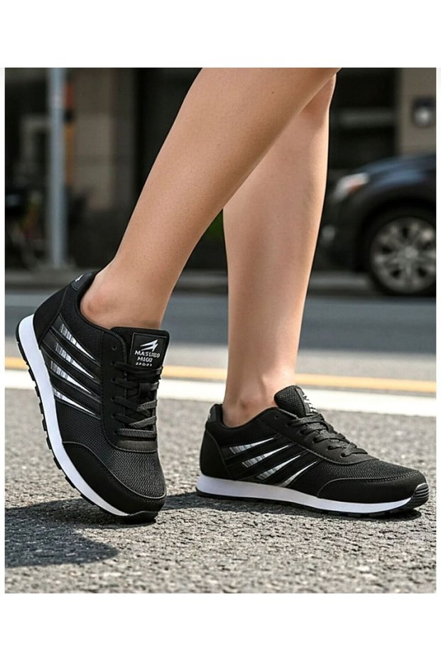 Women's Summer Sports Shoes Mesh Lightweight Flexible Non-Slip Sole Walking Shoes