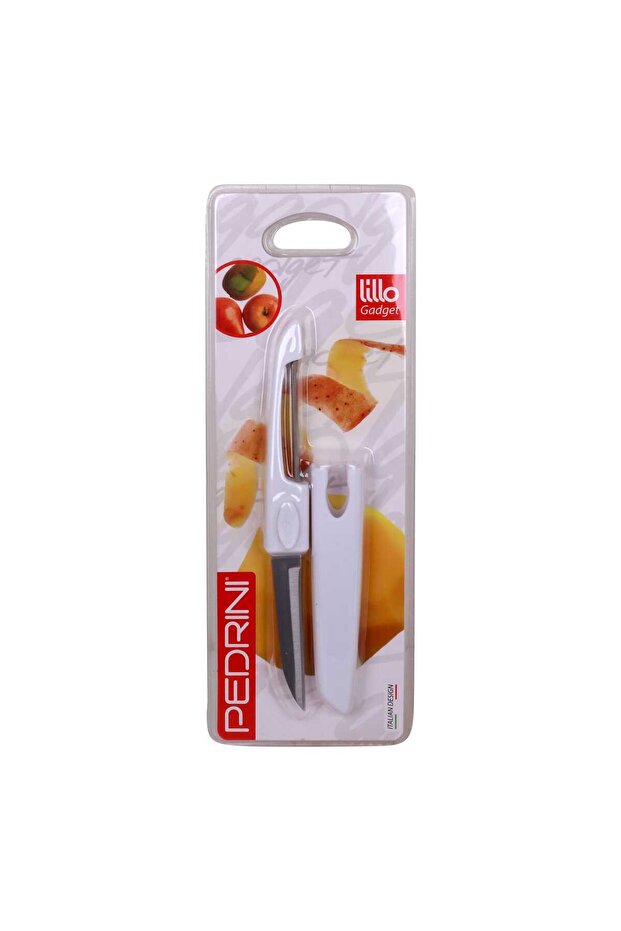 Stainless Steel Dual Peeler/Knife