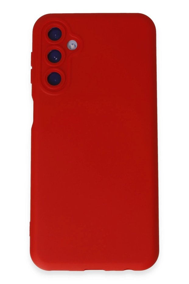 Ilkeshop New Galaxy M34 5g Case Nano Inside Velvet Silicone (125408) - Red