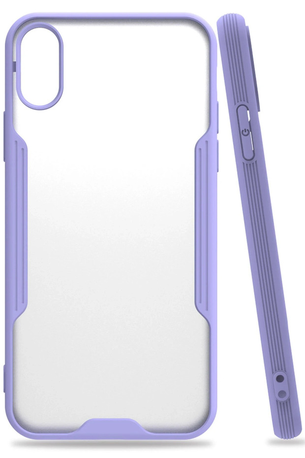 Ilkeshop New iPhone X Case Platinum Silicone (93802) - Lilac