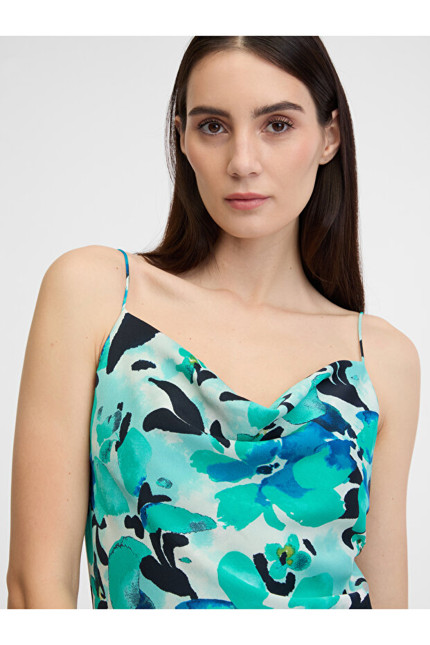 Rochie albastră de damă - 3