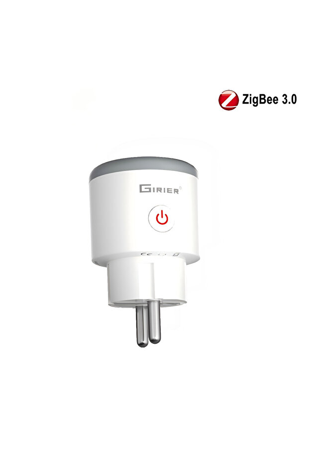 مقبس طاقة ذكي ZigBee من GIRIER Tuya، مقبس حائط لاسلكي ذكي 16 أمبير مع واي فاي