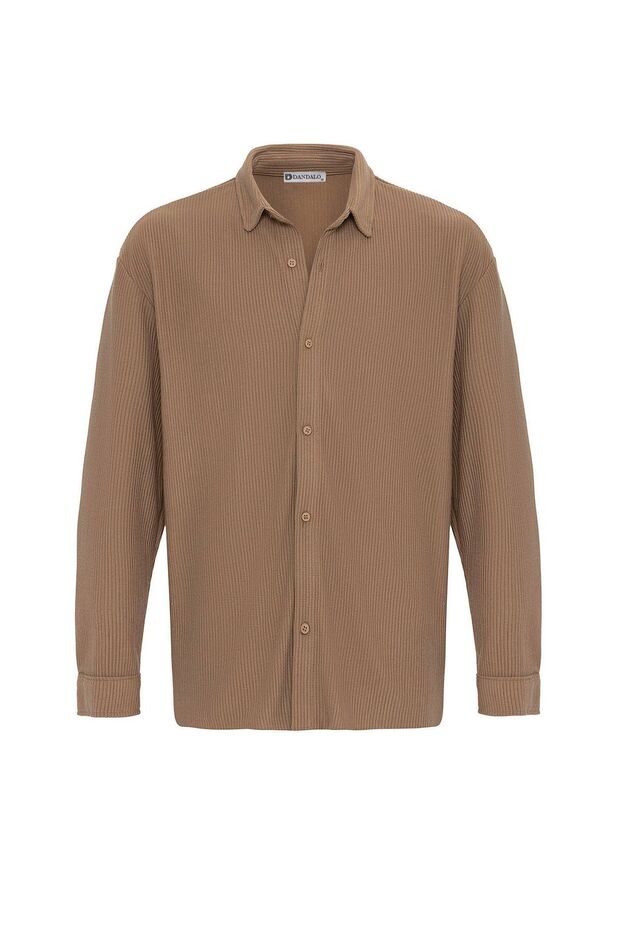Ribbed Long Sleeve Shirt