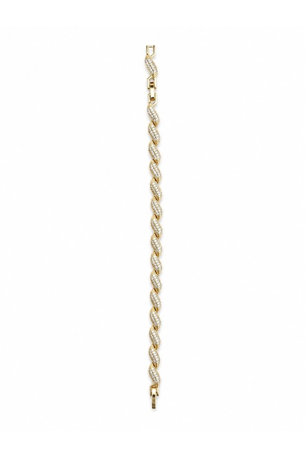 Special Series Stone Detailed Gold Bracelet