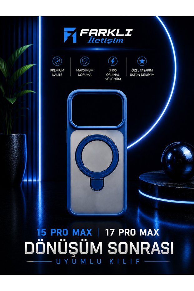 Compatible Case for iPhone 15 Pro Max 17 Pro Max with Rear Cover Sticker