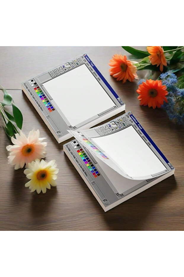 3 قطع دفتر ملاحظات بتصميم كمبيوتر قديم الطراز، أداة رسم إبداعية للطلاب، دفتر ملاحظات عالي القيمة للرسائل الطلابية - 1