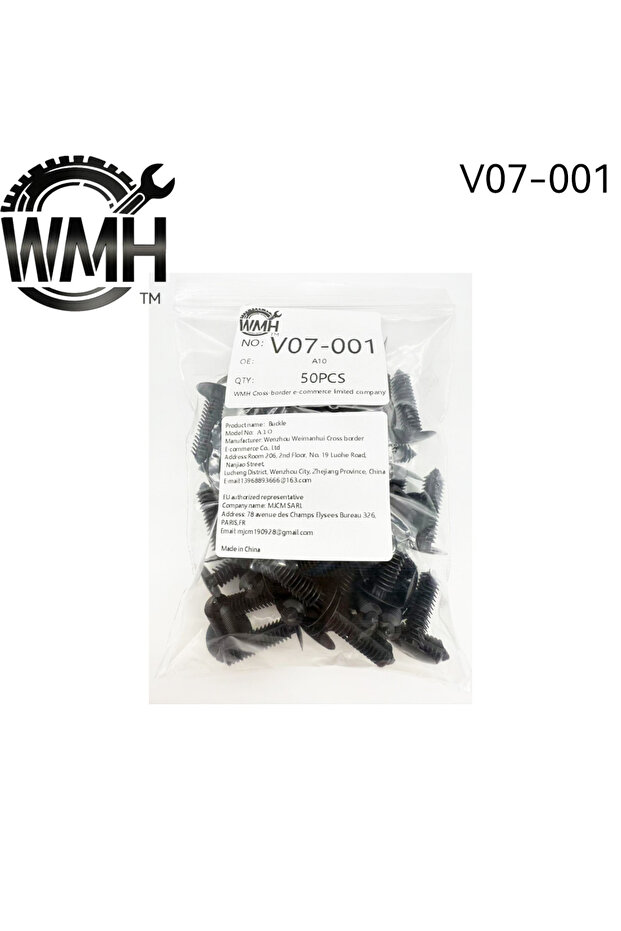 V07-001-50pcs 20/50Pcs Plastic Screw Fasteners Auto Roof Tailgate Lining Rivet Trim Panel Clip Car M