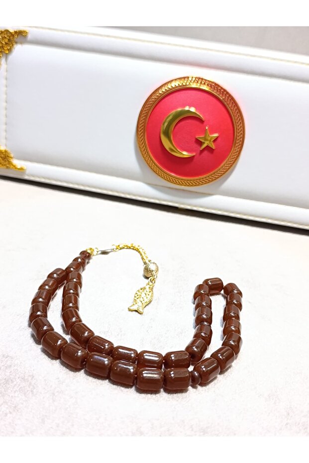 سبحة كهرمان مصنوعة يدويًا من SIKMA